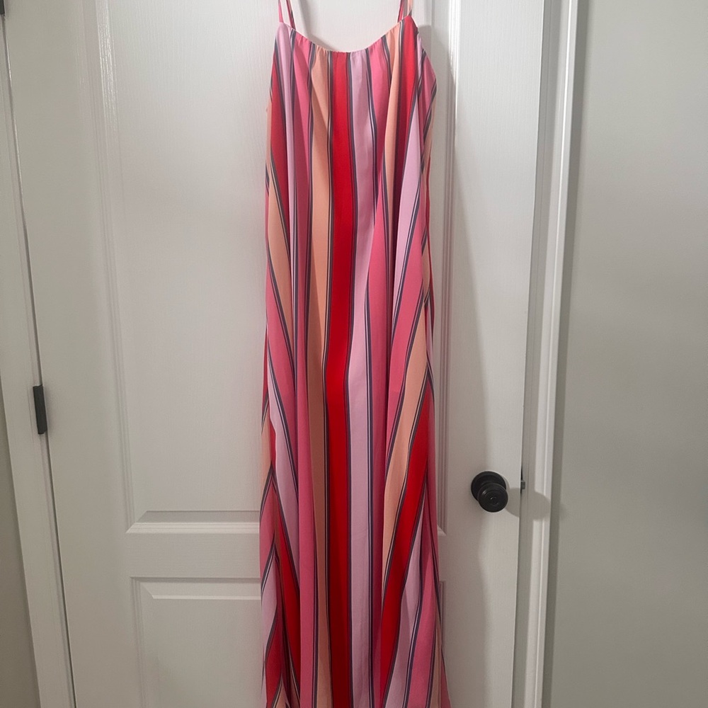 Buddy Love Striped Maxi Dress EUC Medium